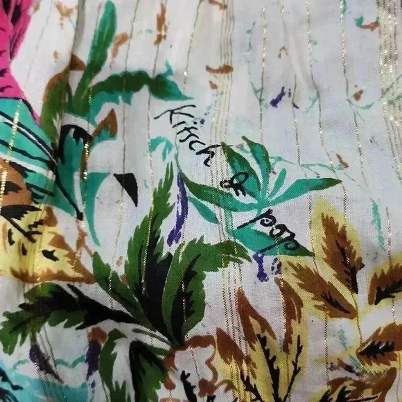 NWT Kitsch & Pop Barok Paris Women's Floral Crop Top & Skirt Multicolor Small - Picture 12 of 14